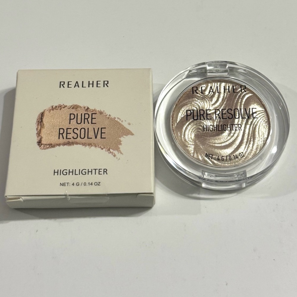 RealHer Pure Resolve Highlighter - Shimmering Gold - Picture 4 of 5